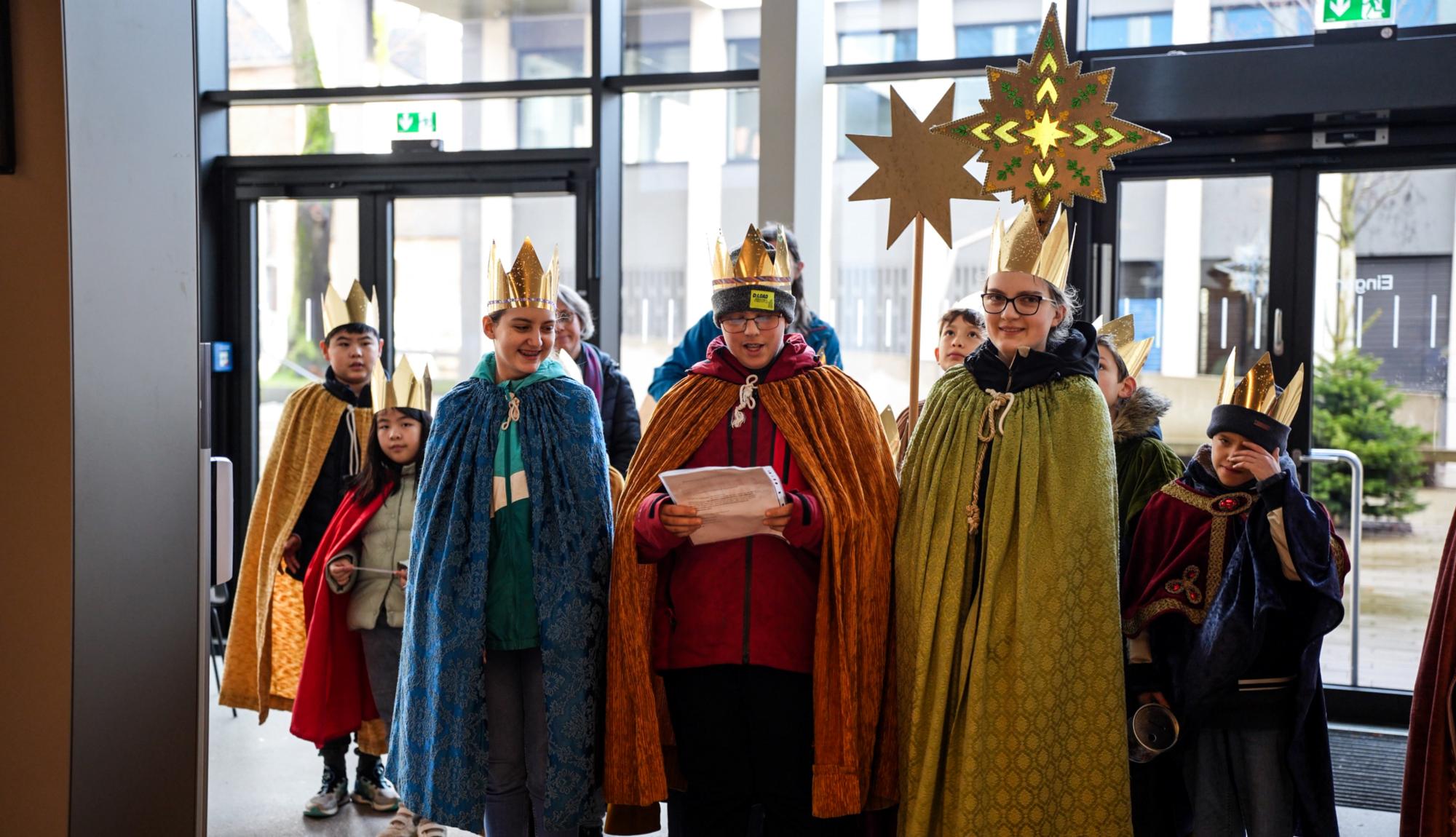 Königlicher Besuch im Bischöflichen Generalvikariat und im Bischofshaus (c) Bistum Aachen/Christian van't Hoen