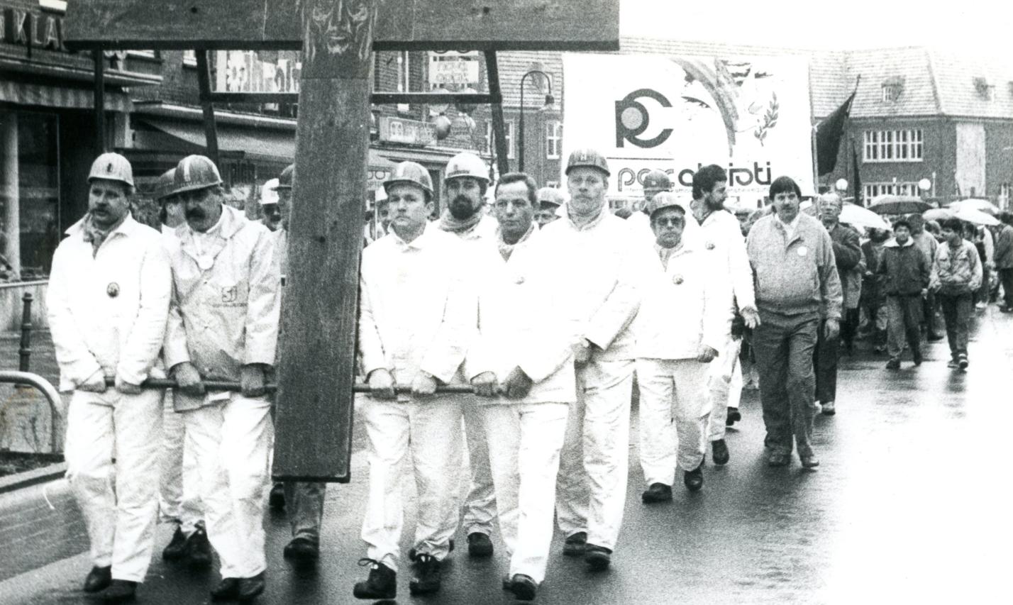 1989 Kreuzweg der Arbeit in Hückelhoven