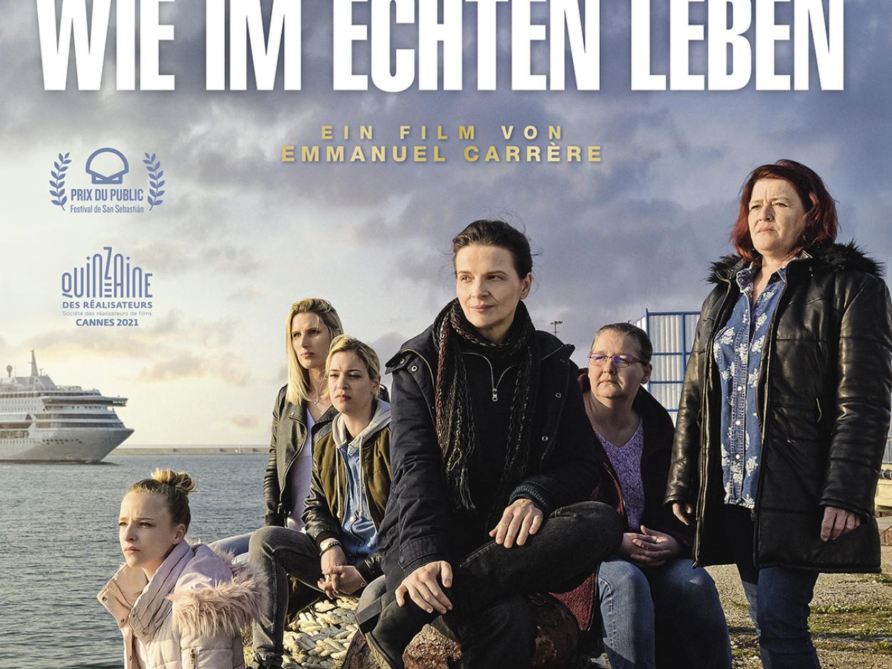 An zwei Orten wird der Film 'Wie im echten Leben' im Kino gezeigt und anschließend diskutiert