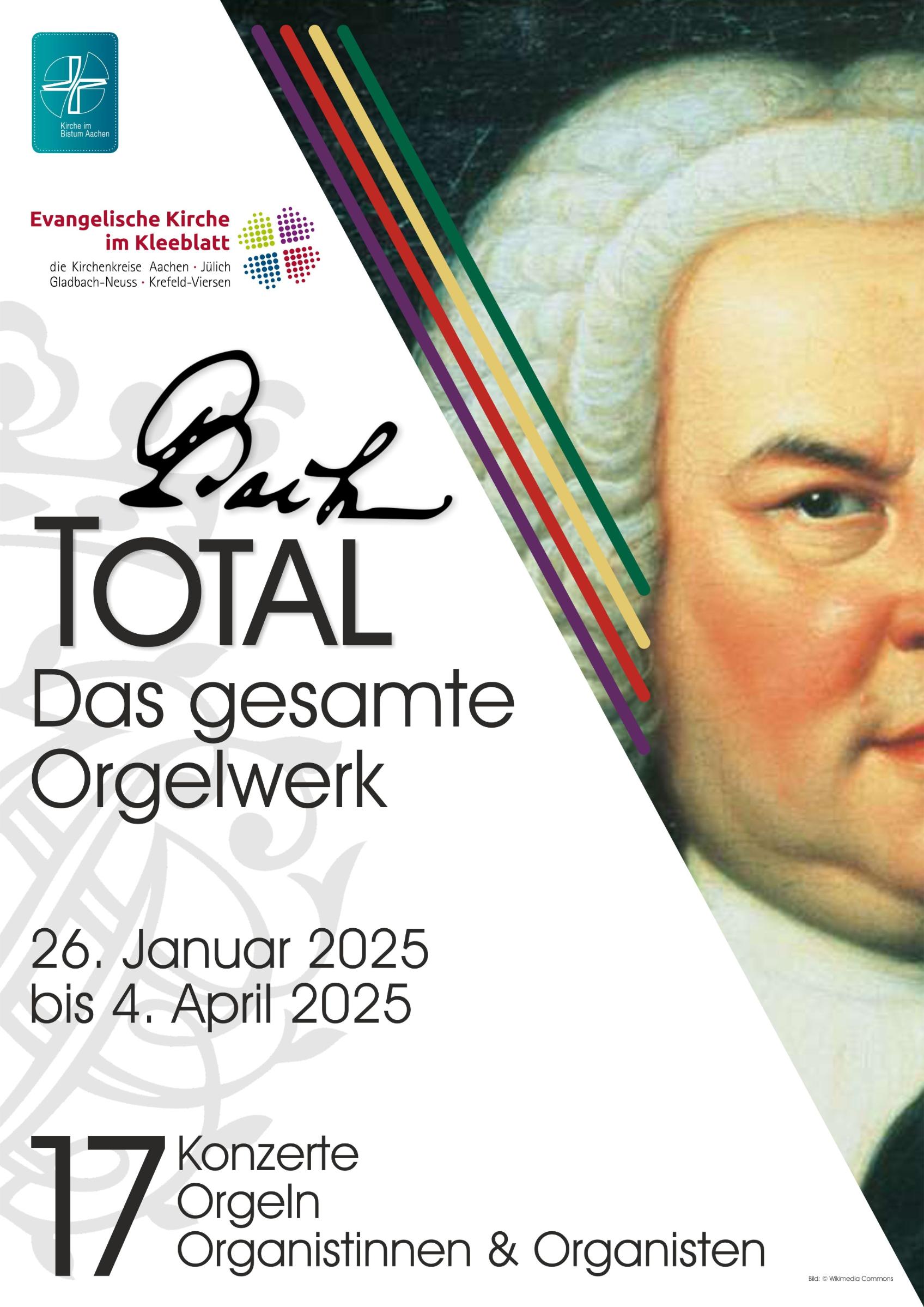 Plakat Bach 25 (c) Fachbereich Kirchenmusik