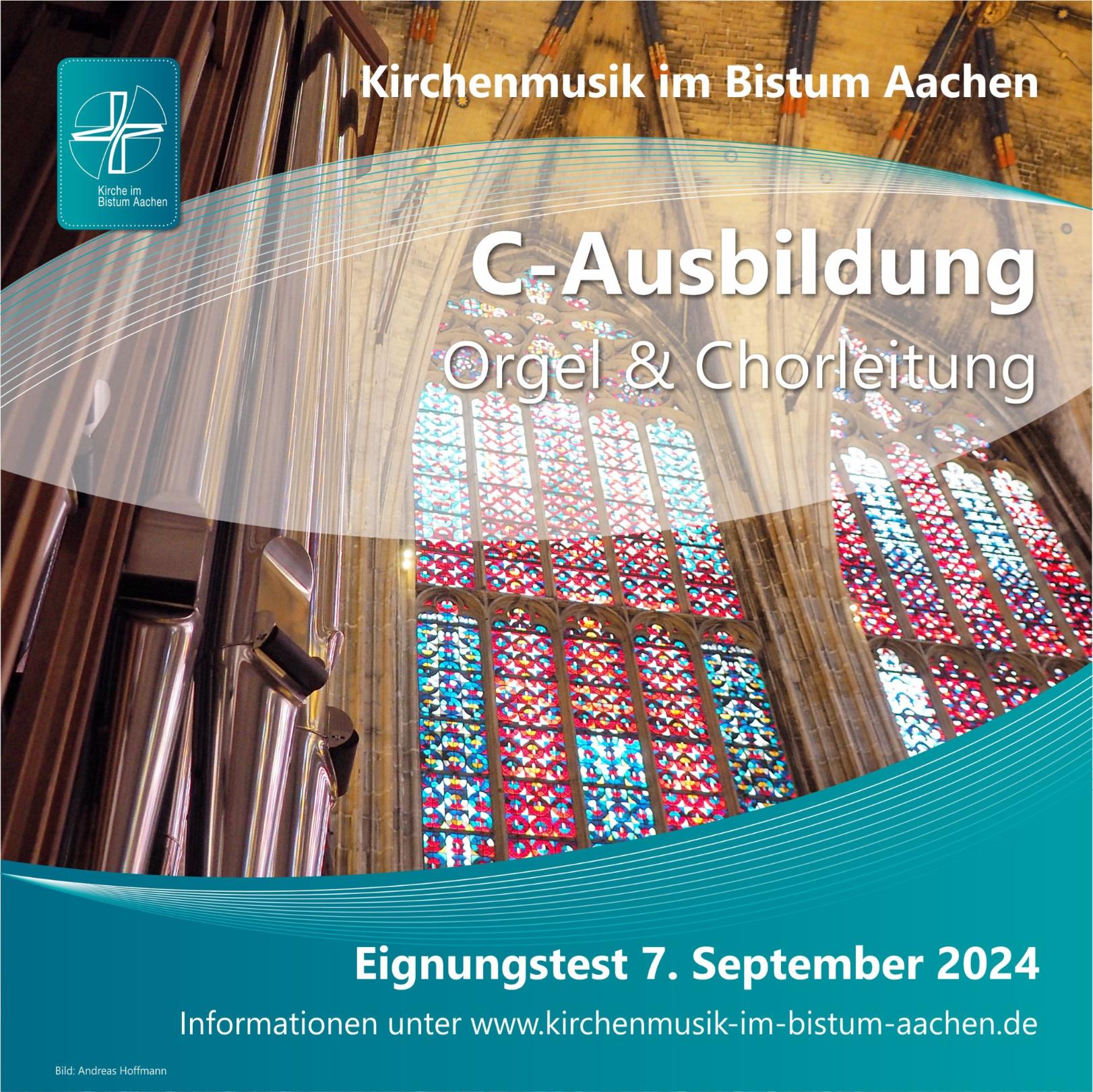 SAVE THE DATE 2024 C-Ausbildung Bistum (c) Fachbereich Kirchenmusik