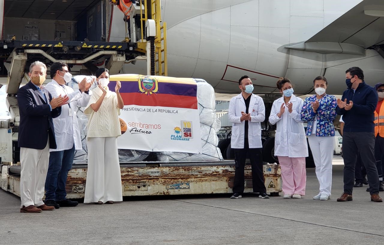 Erste Impfstoffe in Ecuador (c) Ministerio de Salud Pública Ecuador