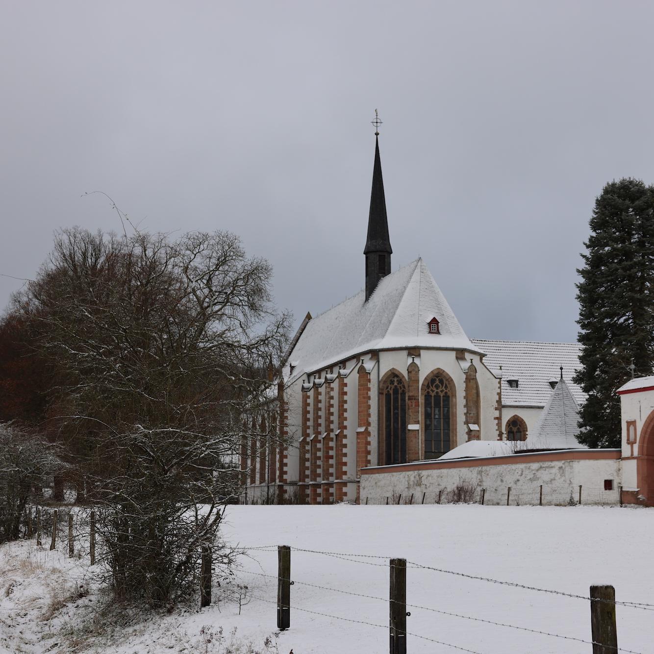 Die ehemalige Abtei Mariawald bei Heimbach wird aktuell zu einem Gäste- und Fortbildungshaus umgebaut.