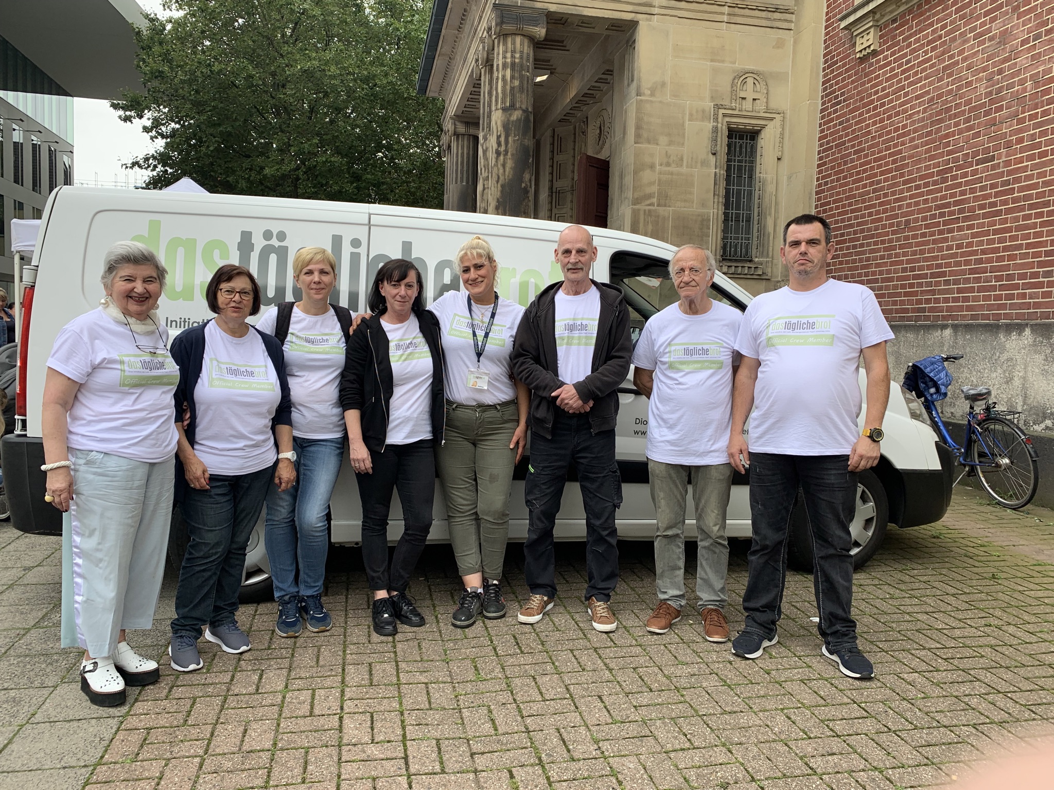 Das Team der Initiative 'das tägliche Brot'