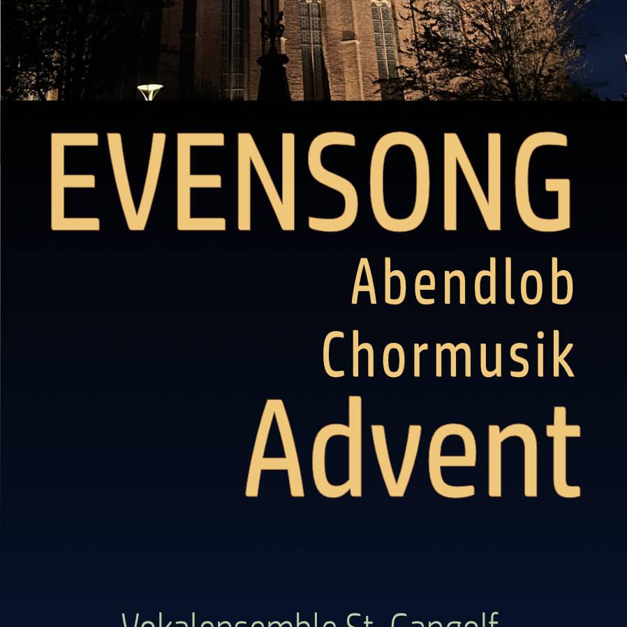 Evensong Advent 2024 Flyer