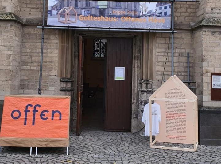 Krippenweg 2020 Gottes Haus offenes Haus Kirche in