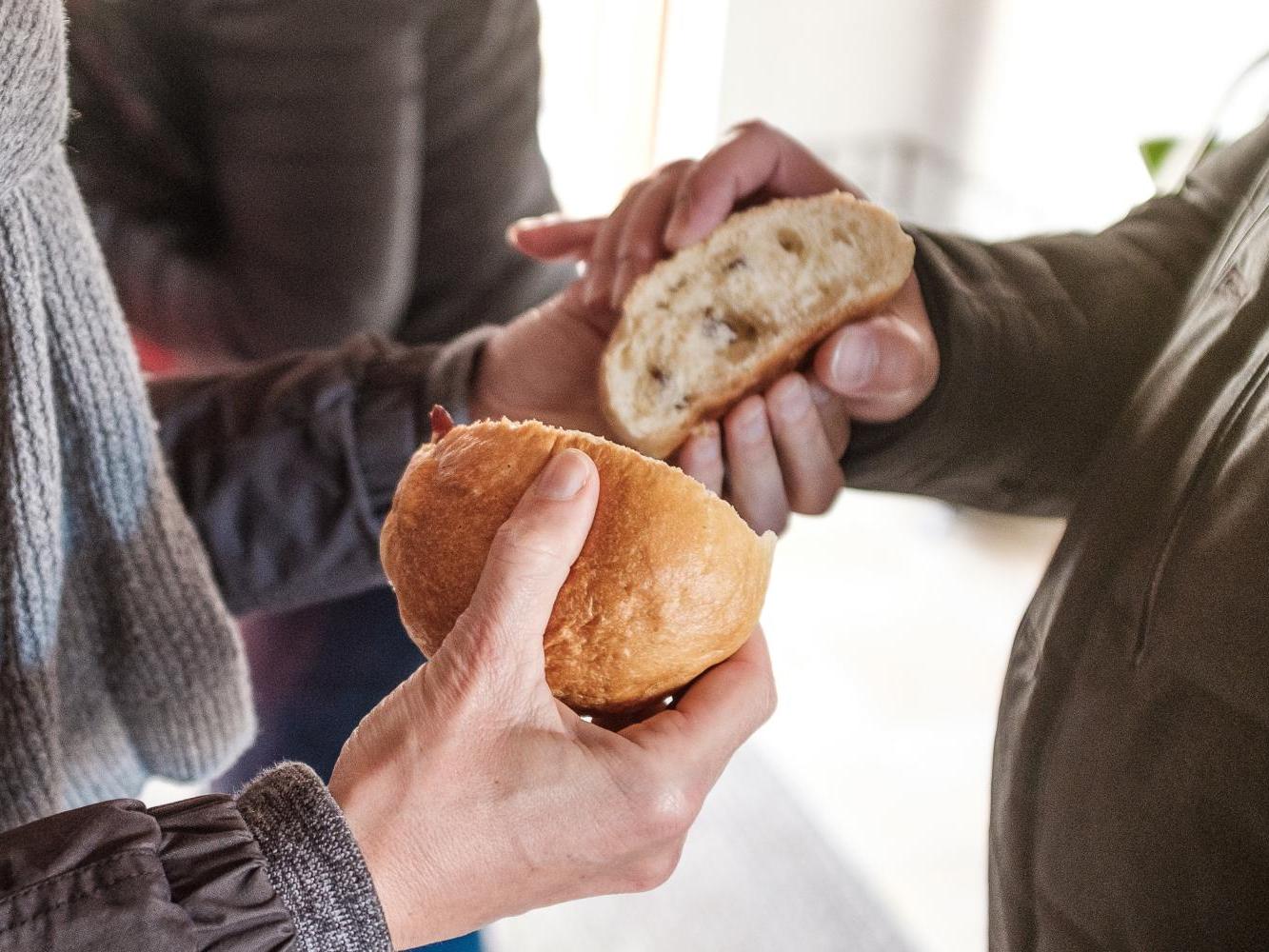 Brot teilen