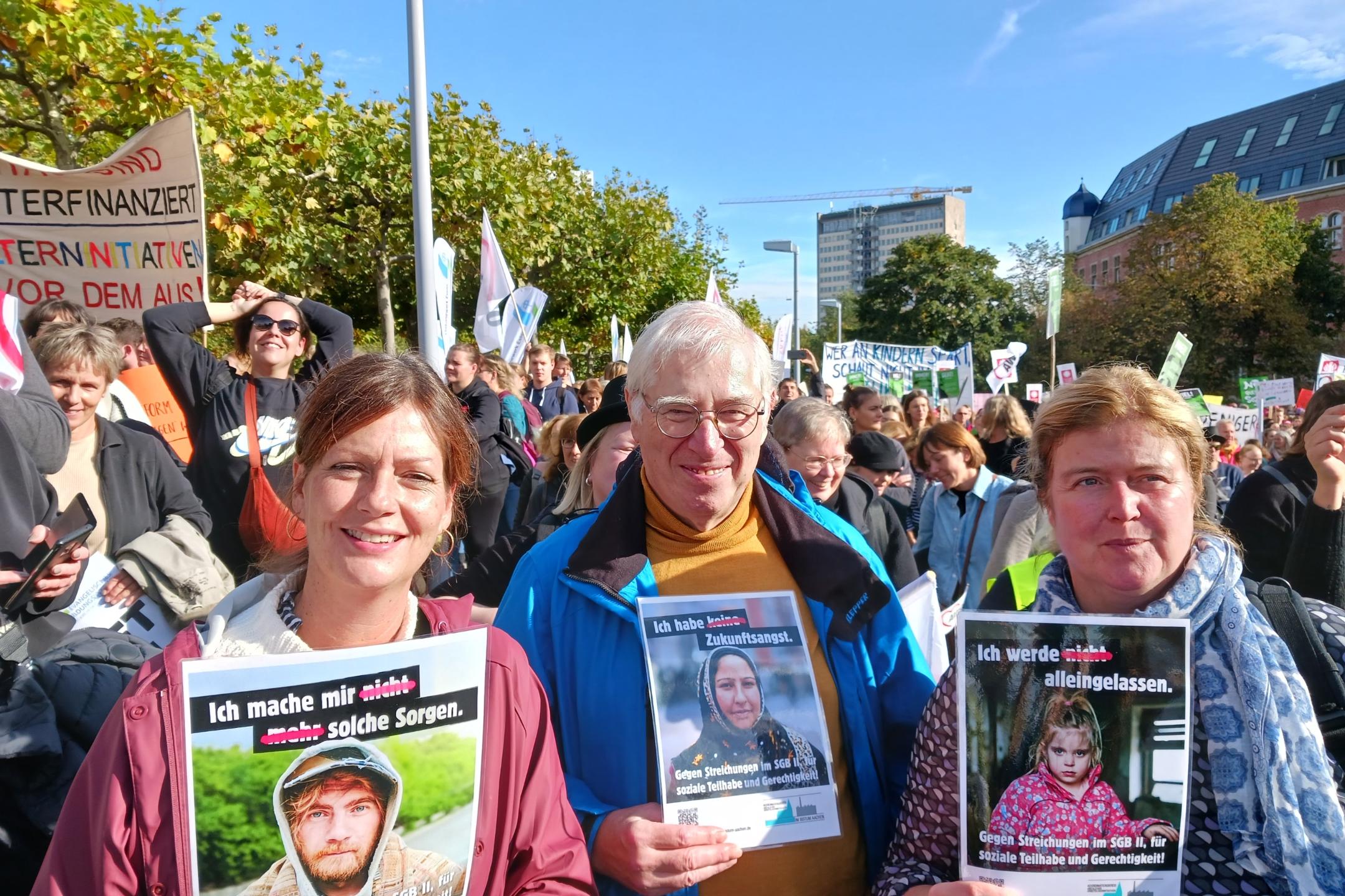 Gegen die Kürzungen im SGB II, für soziale Teilhabe und Gerechtigkeit!